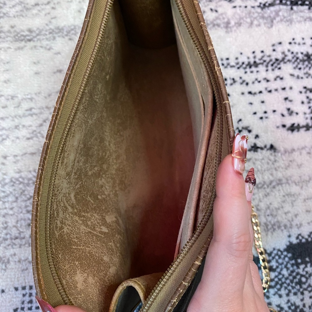 Brown Vintage Dior Honeycomb Bag - Picture 9 of 11